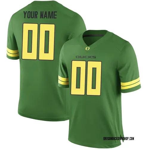 Men's ProSphere Yellow Oregon Ducks NIL Pick-A-Player Football Jersey